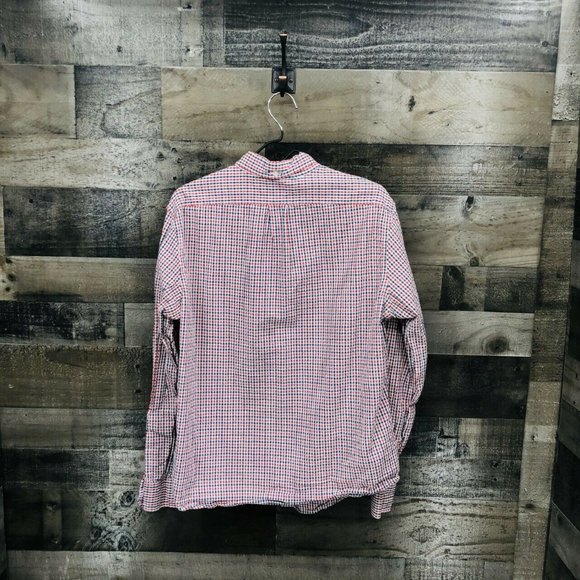 J Crew Men's Slim Fit Button Down Plaid Shirt Sz L - Picture 4 of 5